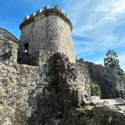 Blick vom Westteil auf den Hauptturm