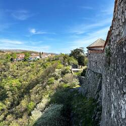 Blick vom nördlichen Turm zurück zum Nord-östlichen Turm