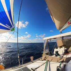 Keiner auf der Brücke? der brave Autopilot ist ja da 😄