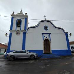 Ausgangspunkt: Kirche in Sao Luis. Bei Sonne sicherlich schön anzusehen