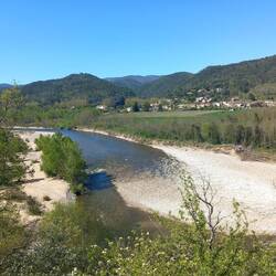 La vallée de l'Eyrieux.