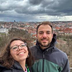 Up on the hill with the three crosses