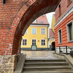 A bit of medieval wall left