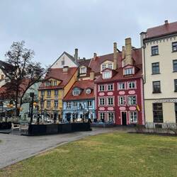 Beautiful colorful buildings
