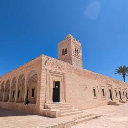 Moschee vor dem Ribad von Monastir