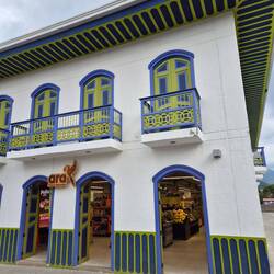 Der Supermarkt im schicken Ambiente