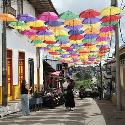 Regnen soll es öfter hier - heute aber nicht