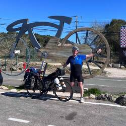 Col d'Eze, fréquemment emprunté par Paris Nice et en 2024 en CLM du Tour de France