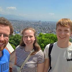 Nebeneffekt von Tempel auf Berg: beste Aussicht