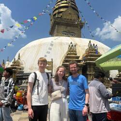 Swayambhu Stupa - der "Affentempel" über Kathmandu