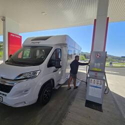 Gas und Diesel wird noch getankt ⛽️