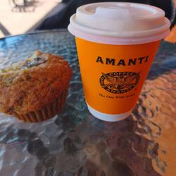 Kaffeepause mit Banana Muffin in Elliston