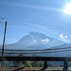 Anfahrt: Mt. Kinabalu