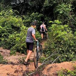 Not all of our bike paths were readily accessible.