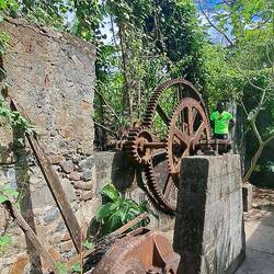 An old water mill.