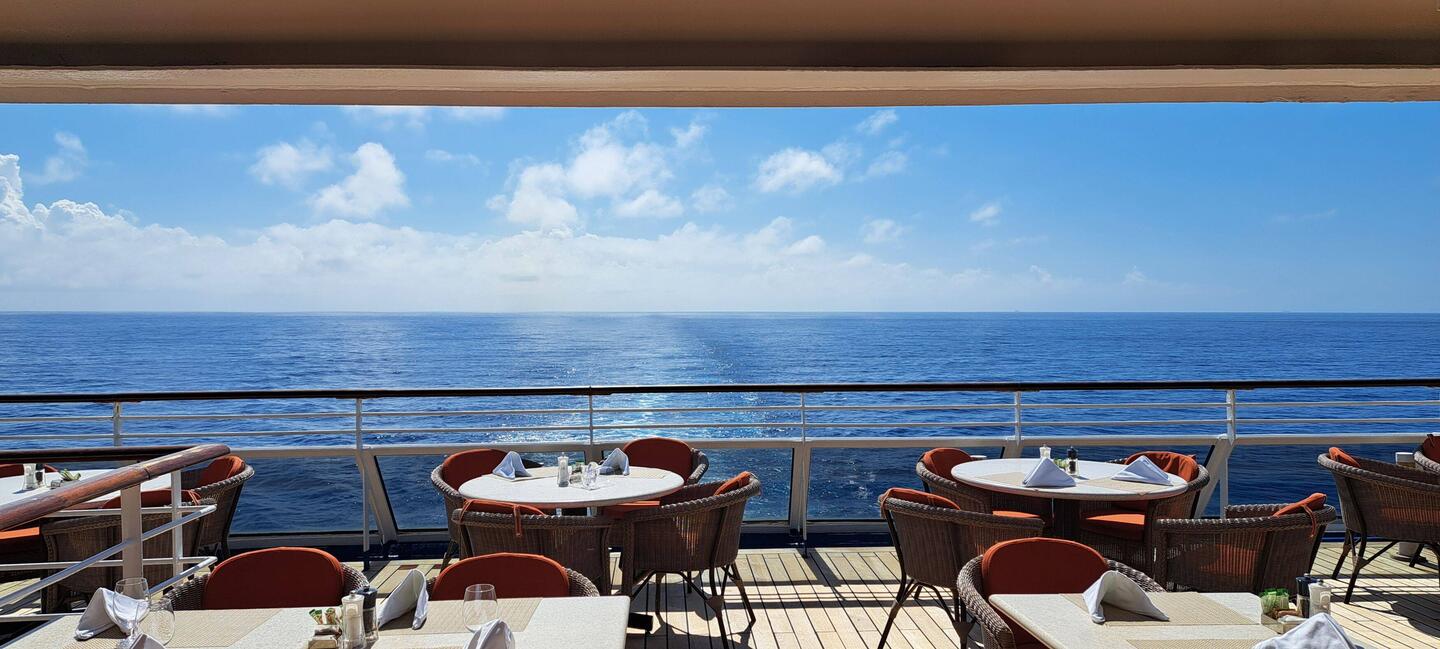Couldn't ask for a better breakfast view.