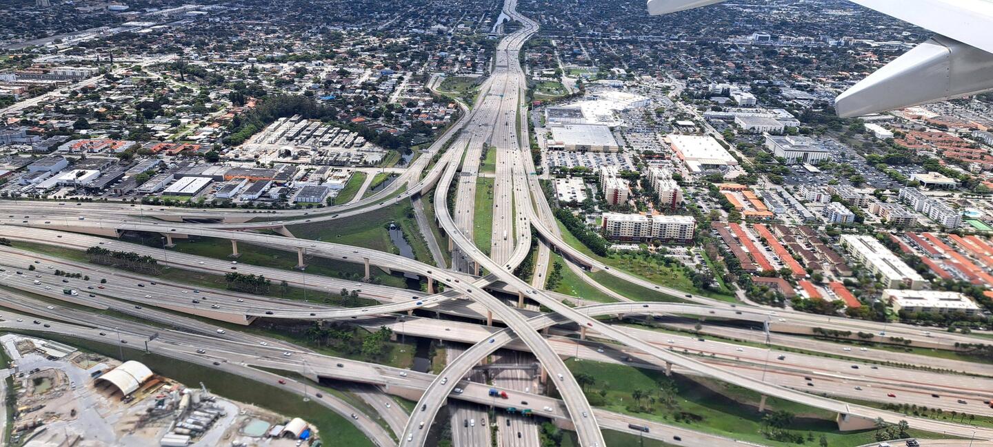 Miami: what a crazy-looking area.