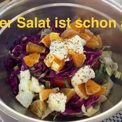 ein feiner Salat dazu
