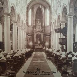 Kircheninneres vor ca. 100 Jahren