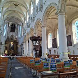 Mittelschiff der Kirche heute