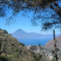 View of the lake from panajachel