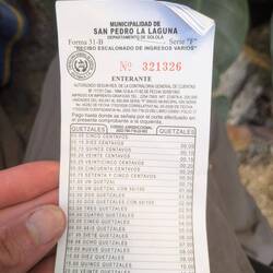 I was given this at the trail start, and I have no idea what I was handed.