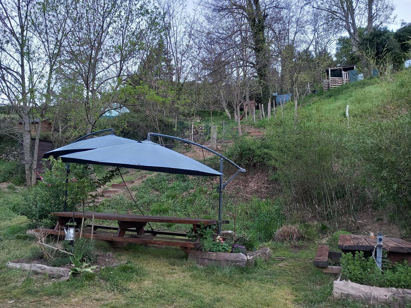 Le camping à la ferme.