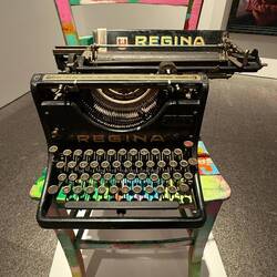 A Queenly typewriter 😂😂😂