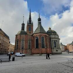 die Riddarholmskyrkan ist seit der Christianisierung die Grabeskirche der schwedischen Könige