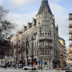 Stadthäuser im Stadtteil Norrmalm