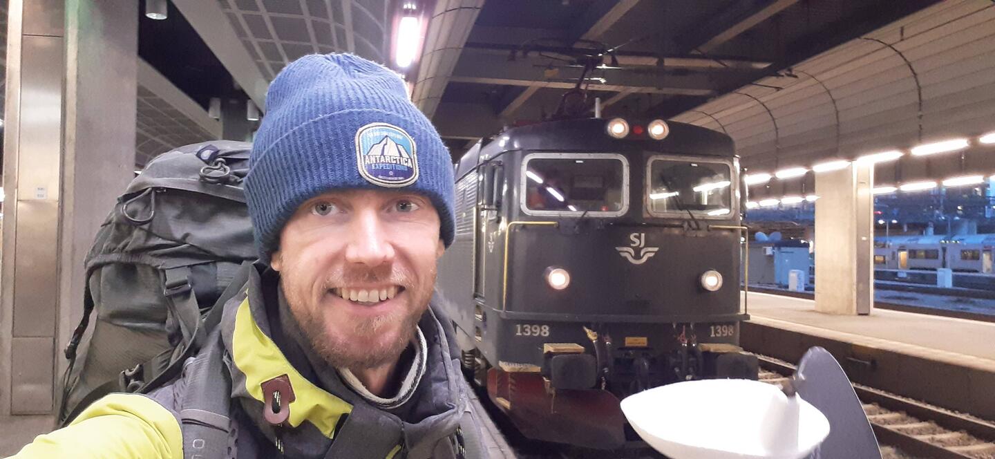 Der zweite Nachtzug bringt mich an den Polarkreis und weit darüber hinaus