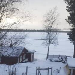 Mit dem neuen Morgen kommt der Schnee