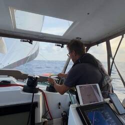 2. Reff noch im Hellen eingebunden