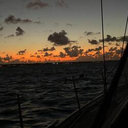 Sunset from the water