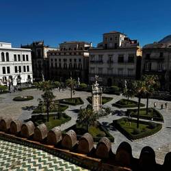 Mooi uitzicht vanaf de roof van de Cattedrale