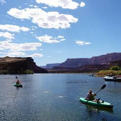 Colorado - die beiden Kayaker empfahlen mir den Anbieter der Kayak Tour