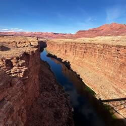 Colorado von der Navajo Bridge