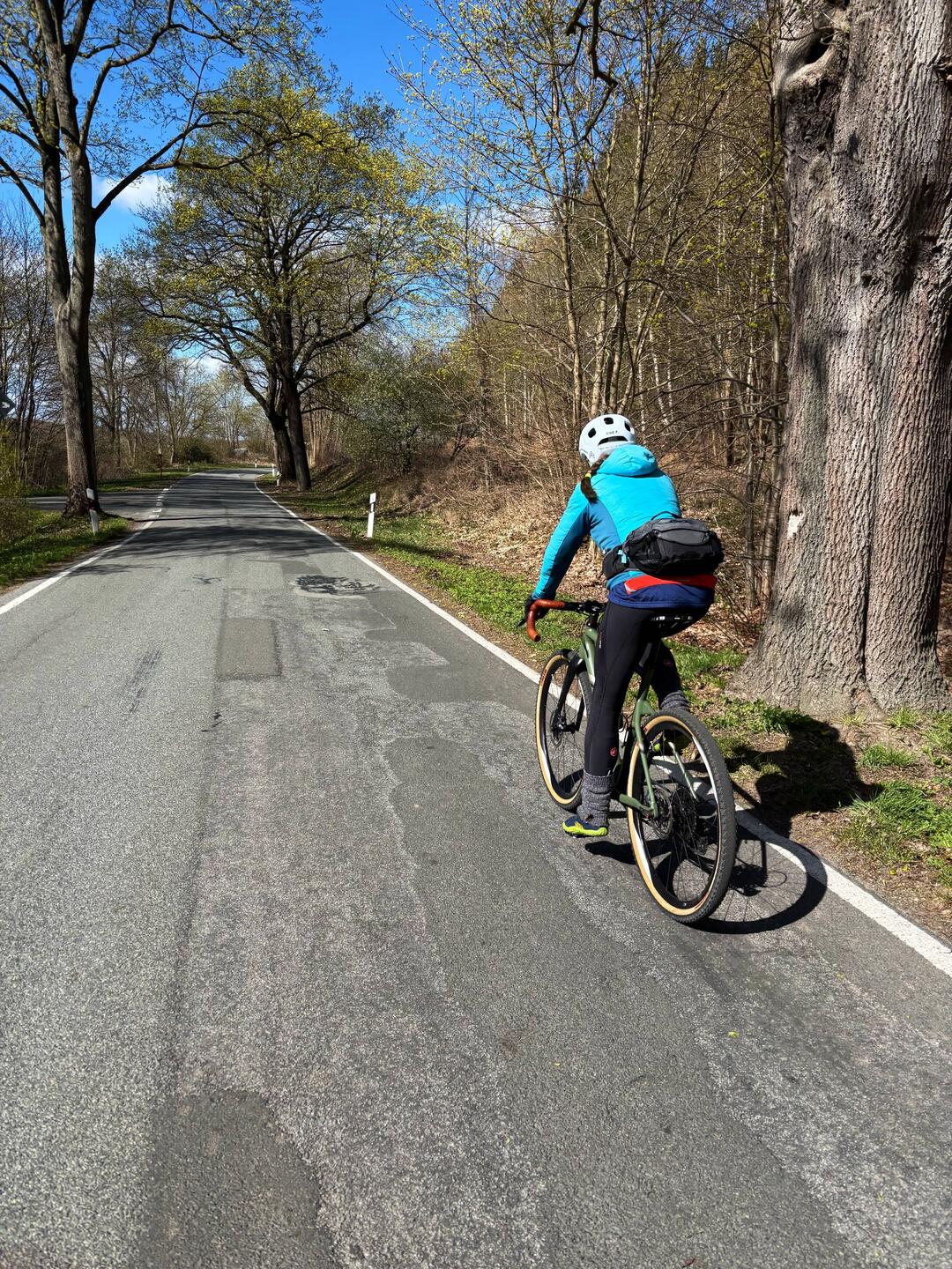 Kiekindemark Abfahrt