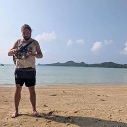 Spundi ist von seinem Tauchtrip wieder da