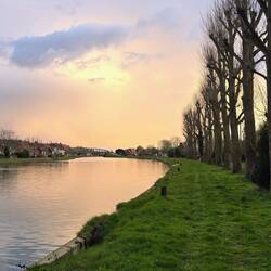 Nice walks alongside the River Aa