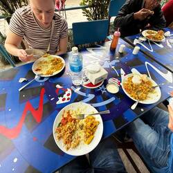 Essen bis die Schnute brennnt