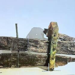 The ONLY remains of the HMS MUTINY (in a museum now)