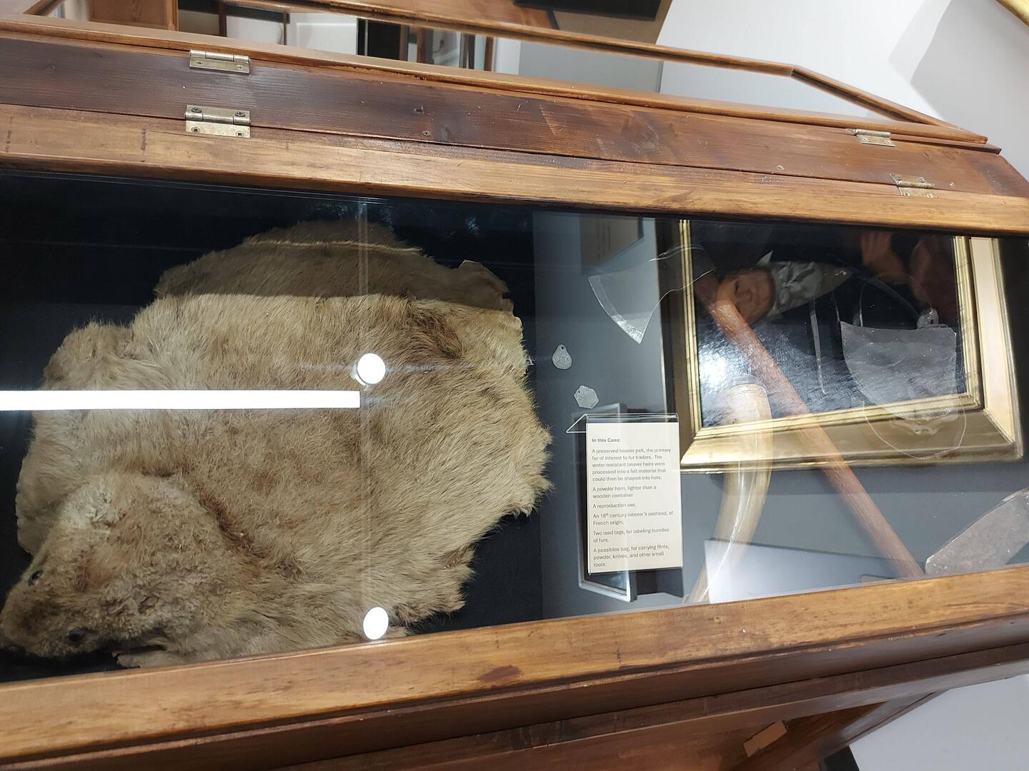 Darum ging es oft ... Bieberfell.