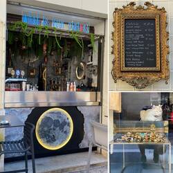 ..man beachte die Katze in der Auslage 😜😍