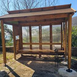 A nice shelter for pilgrims