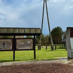 Erklärungstafeln zur Schlacht von Wytyczno im Jahre 1939