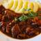 Dinner in Hotel Leenane: Irish stew.