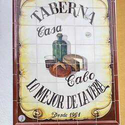 Die Taverne "Casa Cabo" ist die beste im gesamten Vera-Tal.