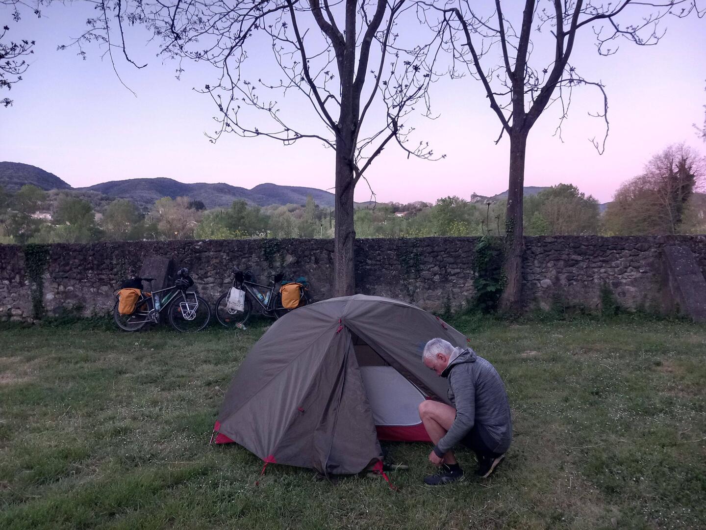 7 h. Il fait froid !