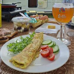 Omelett in Belgien 🍺